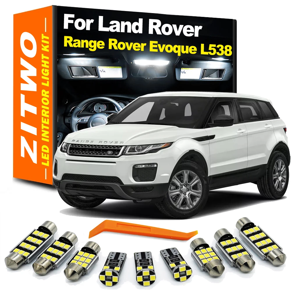 

Комплект светодиодных внутренних купольных лампочек для Land Rover Range Rover Evoque L538 2011 2012 2013 2014 2015 2016 2017 2018, аксессуары
