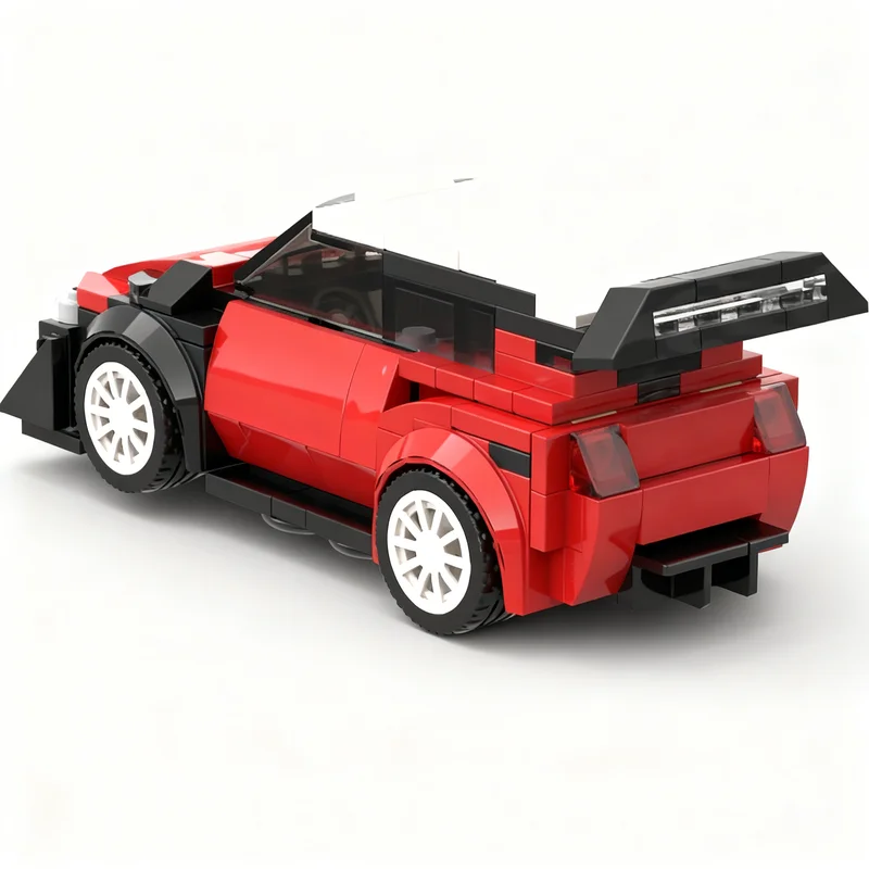 

NEW 200PCS MOC City Champions Super Car Citroen C3 Wrc Model Technology DIY Assembly Building Blocks Display Birthday Gift Home