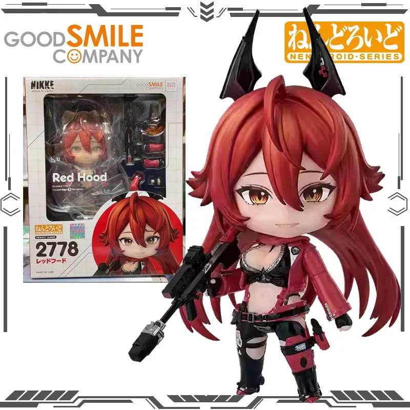 

GSC Good Smile Original Nendoroid NIKKE Red Hood 2778 Action Figure Toys for Boys Girls Gift Collectible Model Ornaments