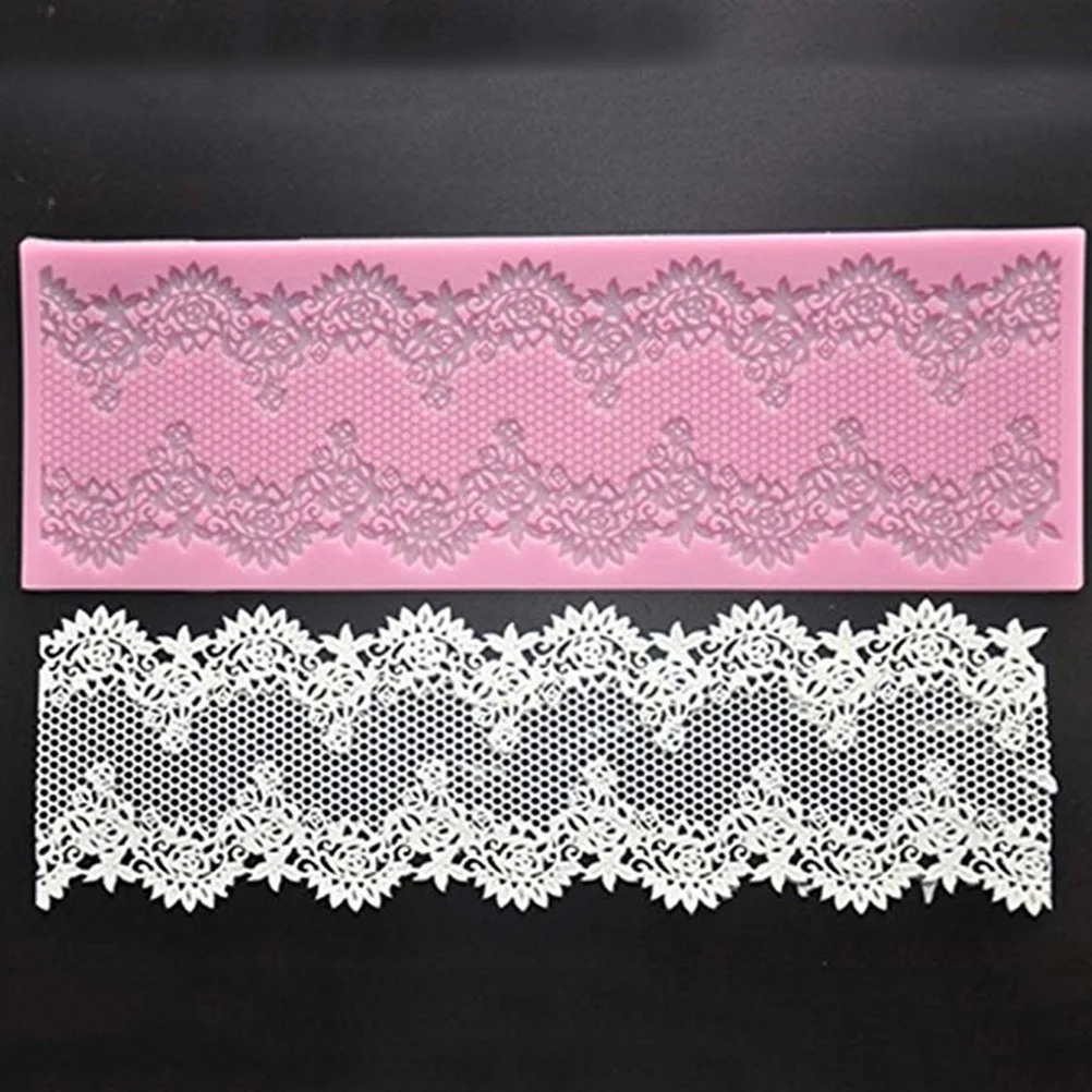 

Silicone Cake Molds Beautiful Flower Pattern Design Non-Stick Easy Clean for Professional and Home Baking Random Color