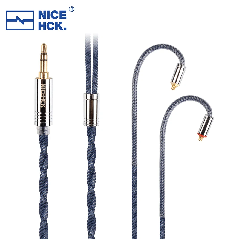 

NiceHCK MixPP 6N OCC медный Hi-Fi кабель для наушников 3,5/2,5/4,4 мм MMCX/0,78 мм 2Pin для зимы Aria LAN A5000 Cadenza HOLA Zero KATO