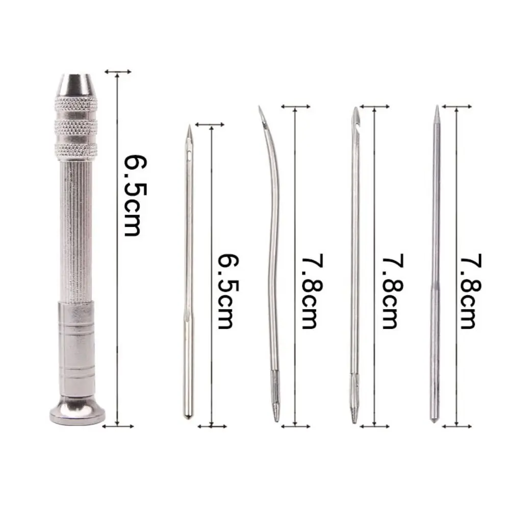 Multifunctional Sewing Awl Set New DIY Replaceable Right Angled Needle Stitching Needles Leather