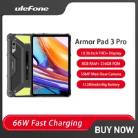 Ulefone Armor Pad 3 Pro Rugged Tablet PC 33280mAh MediaTek MT8788 16GB RAM(8+8) 256GB ROM 50MP 10.36\