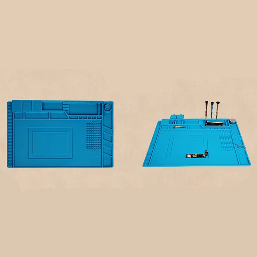 

S-160 Silicone Anti-Static Soldering Mat Heat Resistant Large Repair Pad For Mobile Phone Computer Circuit Board Maintenance