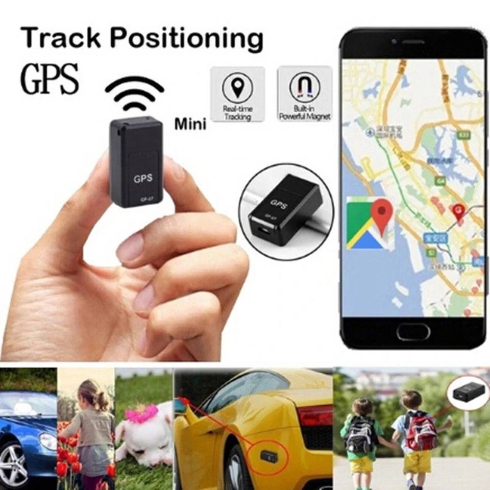 

Миниатюрный портативный GPS-трекер GF07 для автомобиля, GPS-локатор для транспортных средств с мощным магнитом, защита от потери, точное определение местоположения через приложение