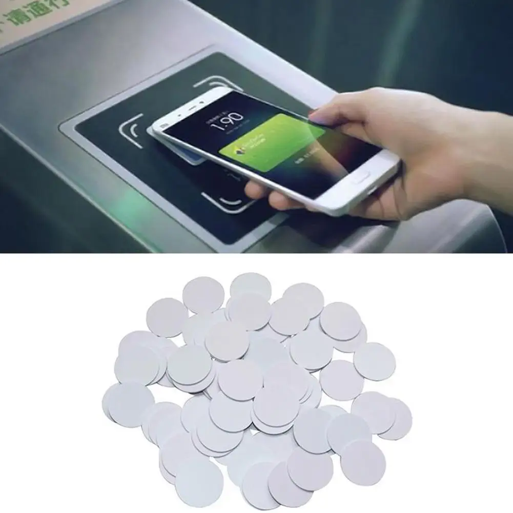 10Pcs Nfc Witte Kaart Tags Sticker Telefoon Beschikbaar Labels Tag Set Voor Amiibo Card 100 Geld-Nfc