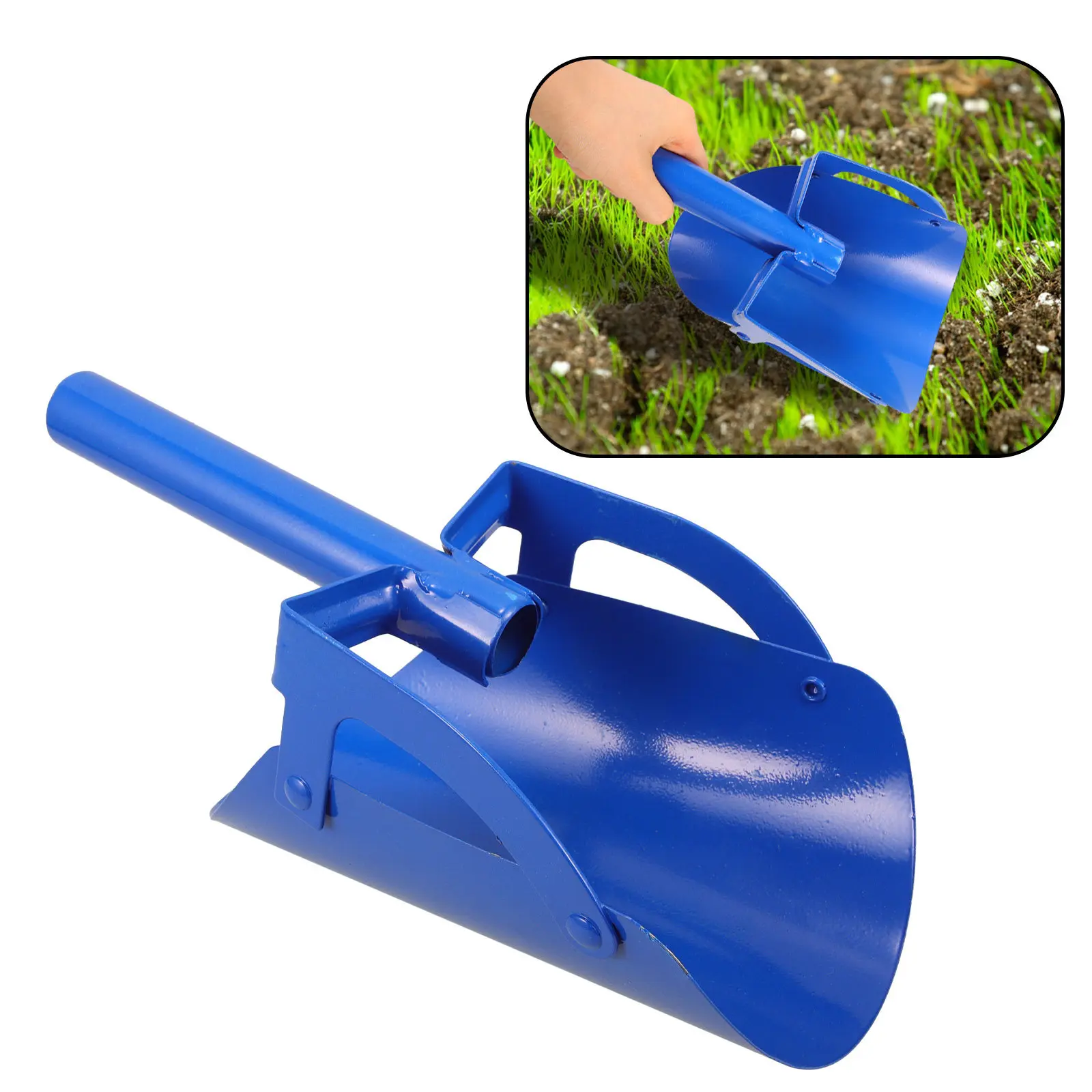 High Strength Carbon Steel Small Gardening Trowel Hand Shovel for Soil Digging Transplanting Compost Mixing Yard Work Flowerbed