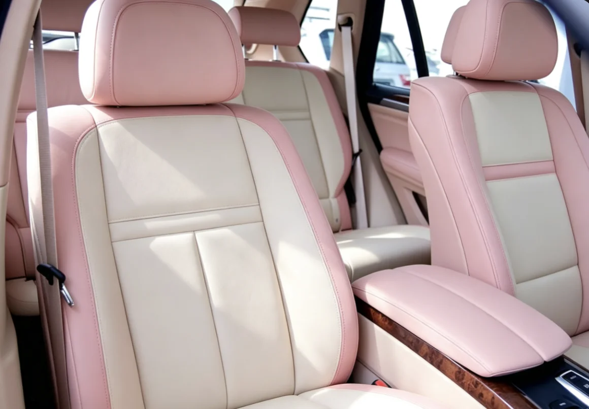 Für BMW X5 E70 2008~2013 5-Sitzer Maßgefertigte Autositzbezüge Luxuriöses Nappaleder 100% Passgenau Innenraumzubehör 360 ° Vollständige Abdeckung – Detail 7