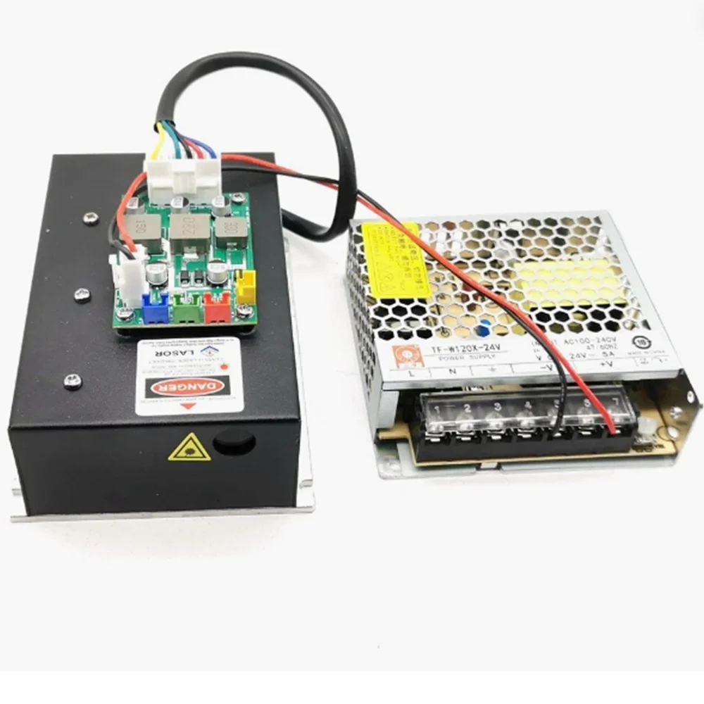 RGB 10W 638nm-3w/ 520nm-3w/450nm-4.5w white light Module Color Laser Analog DC24V