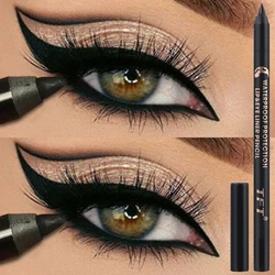 Black Brown Eyeliner Pencil Waterproof Eyeliner Lasting Eyes Makeup Soft Quick Drying High Pigment Matte Concealer Gel Pen