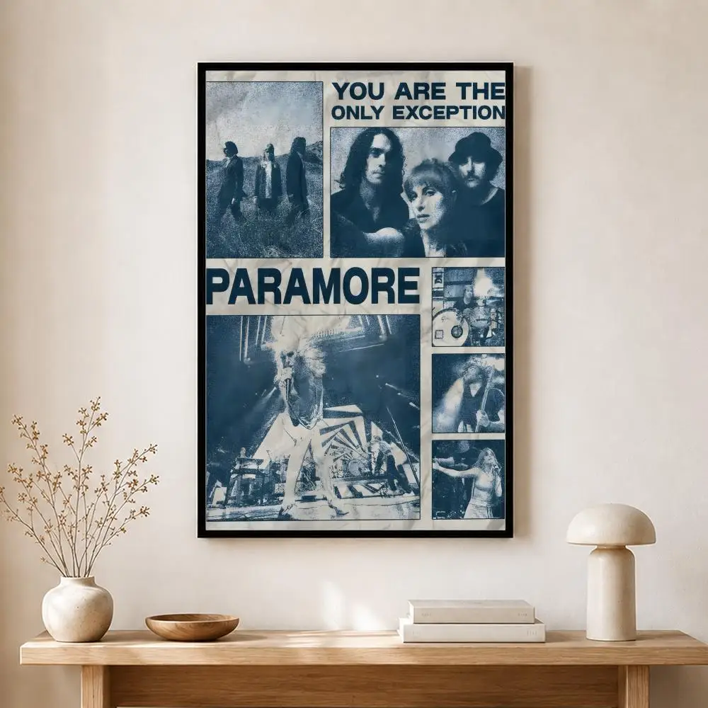 Band Paramore Poster, selbstklebender, wasserfester Kunstdruck, Aufkleber für Café, Bar, Zimmer, Wanddekoration – Detail 16