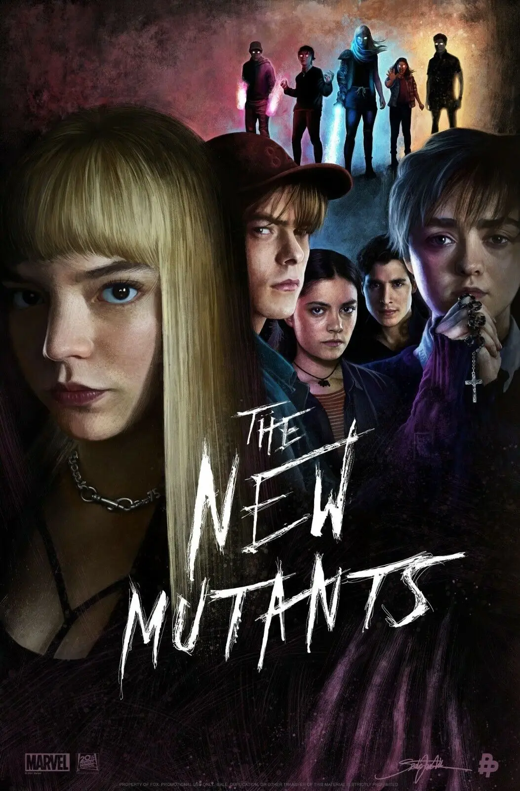 

The New Mutants Movie, Art Film Print Silk Poster, for Your Home Wall Decor