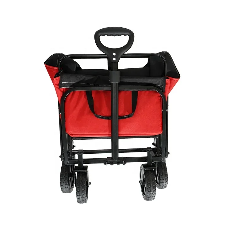 Utility Collapsible Picnic Camping Wagon Kids Outdoor Folding Camping Garden Cart Wagon