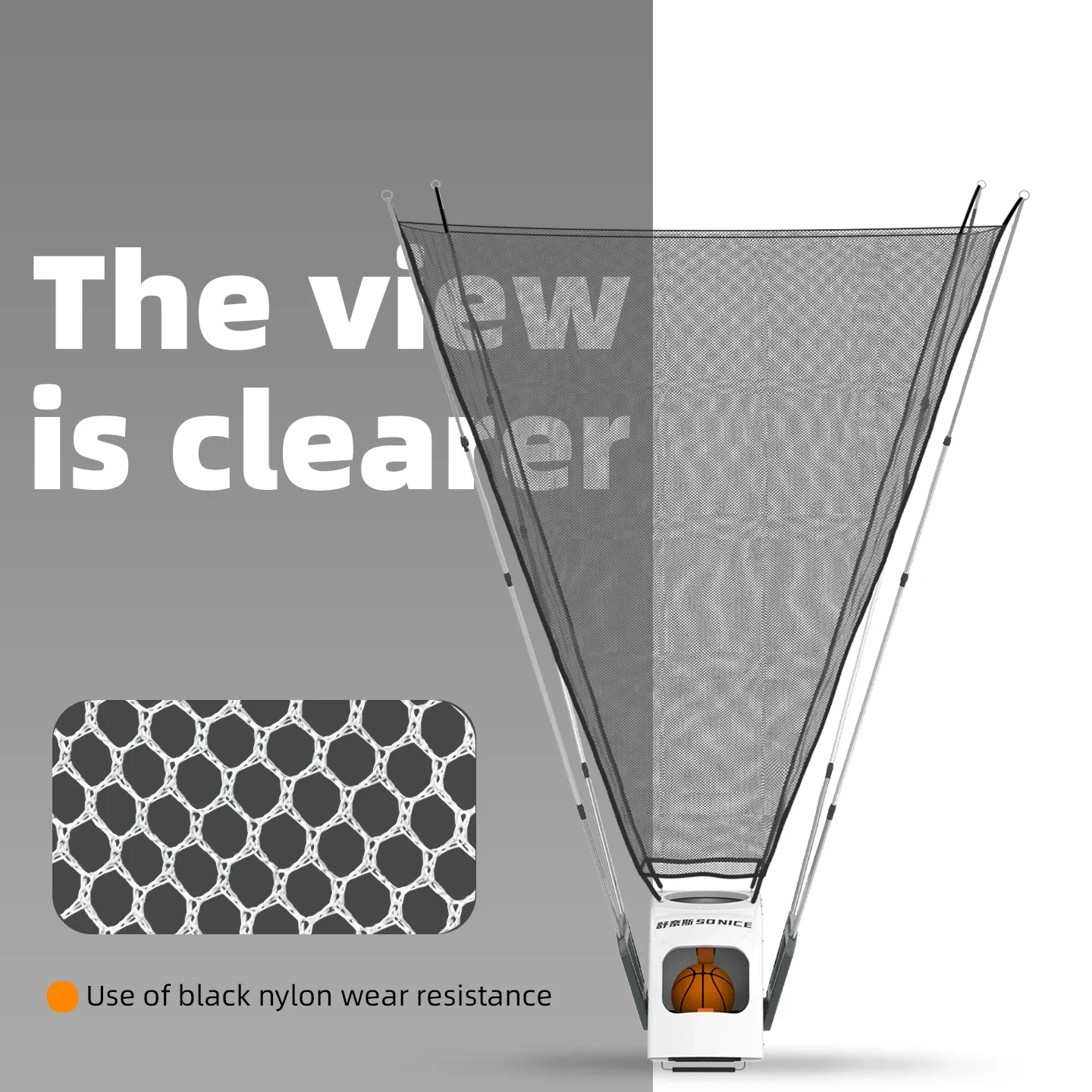 

Gold Seller Basketball Shooting Machine Automatic Shoot Rebounder Net Shooter Potable Indoor Outdoor Basketball Training Equipme