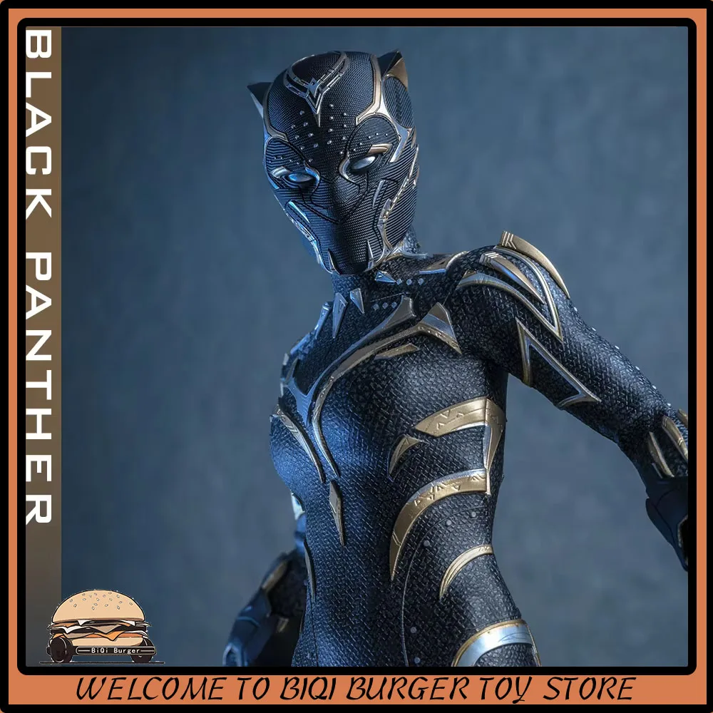 Original Hot Toys Black Panther Action Figure Wakanda Forever Shuri Figurine 1/6 Black Panther 2 HT MMS675 Statue Kid Toy Gift