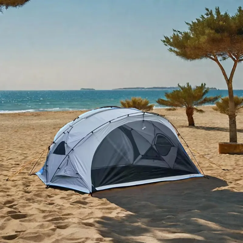 Semi-dome canopy, spherical tent, outdoor folding dome, sunproof, waterproof, thickened