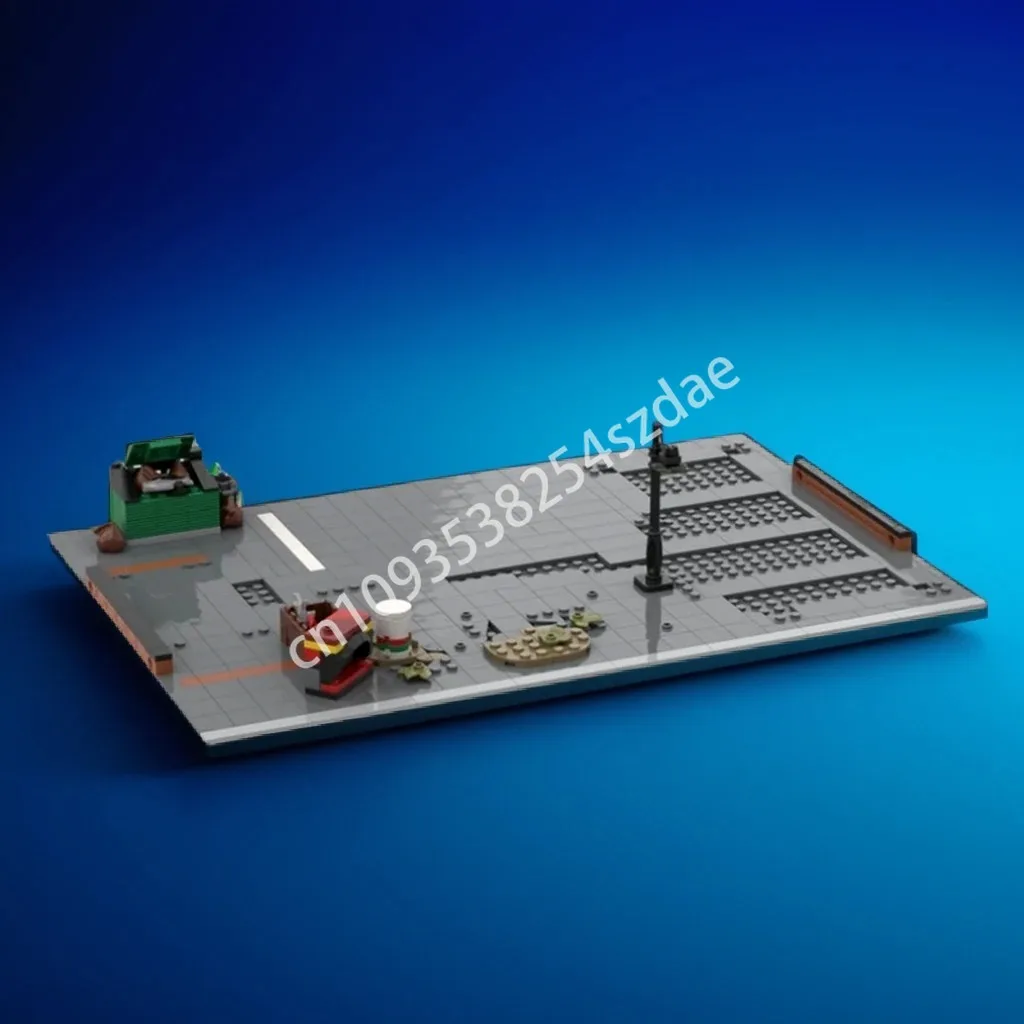 

407pcs MOC Modular Scrapyard Building Blocks creativity Education collector Assemble Christmas toy Gift Constructing