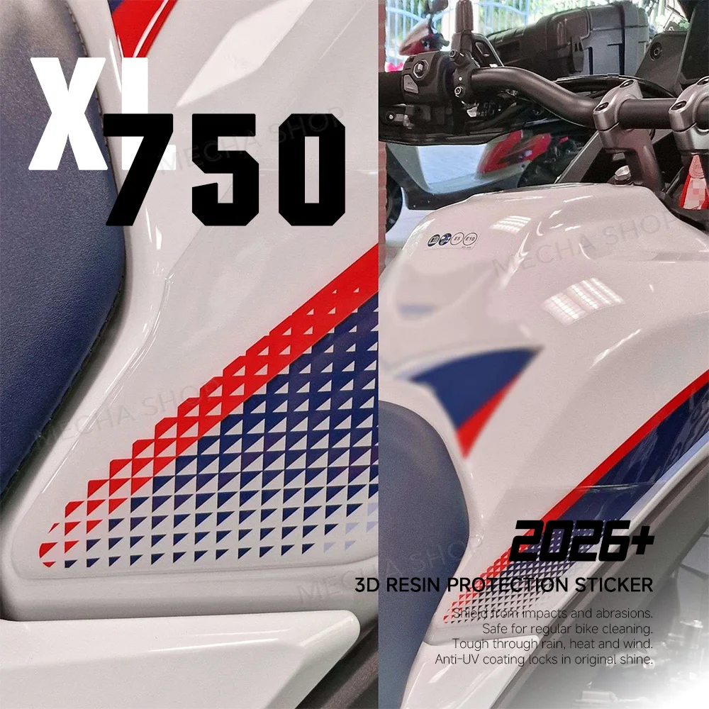 

3D Resin Sticker Protection Kit Motorcycle Accessories For Transalp XL 750 2026