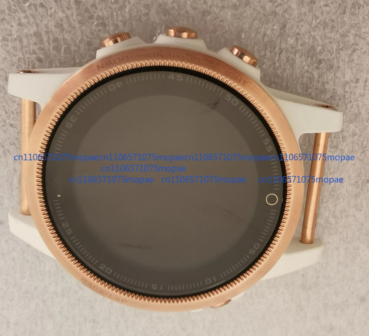 Used 95% new For Garmin Fenix 5s Gold Sapphire LCD Display Screen Digitizer Frame Replacement