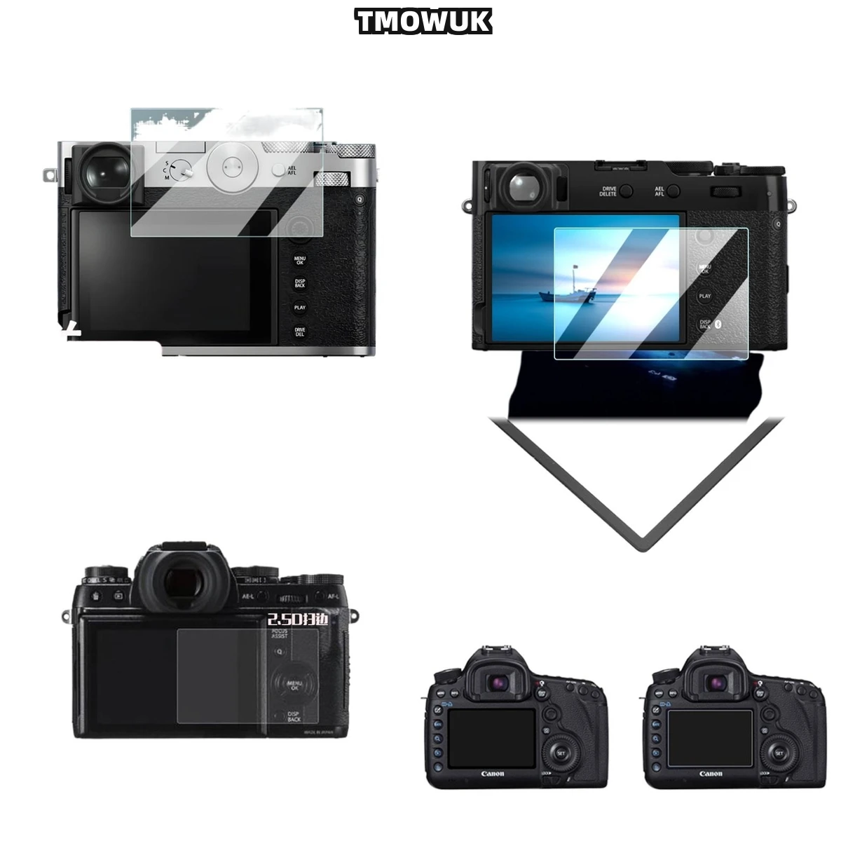 

UV-Resistant LCD Protective Film For Fujifilm X-100T X-100 X-100S X-100F | 9H Tempered Glass With Anti-Blue Light
