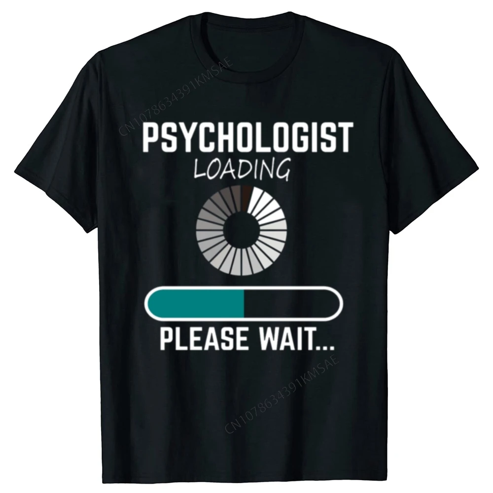 Funny Psychologists In Progress Psychology School Students T-shirts Men Casual Oversized Tshirt Cotton Loose Oversized T Shirt