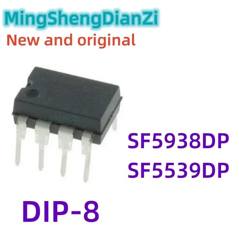 10PCS SF5938DP SF5938 SF5539DP SF5539 DIP8 Power switch-chip Neue original