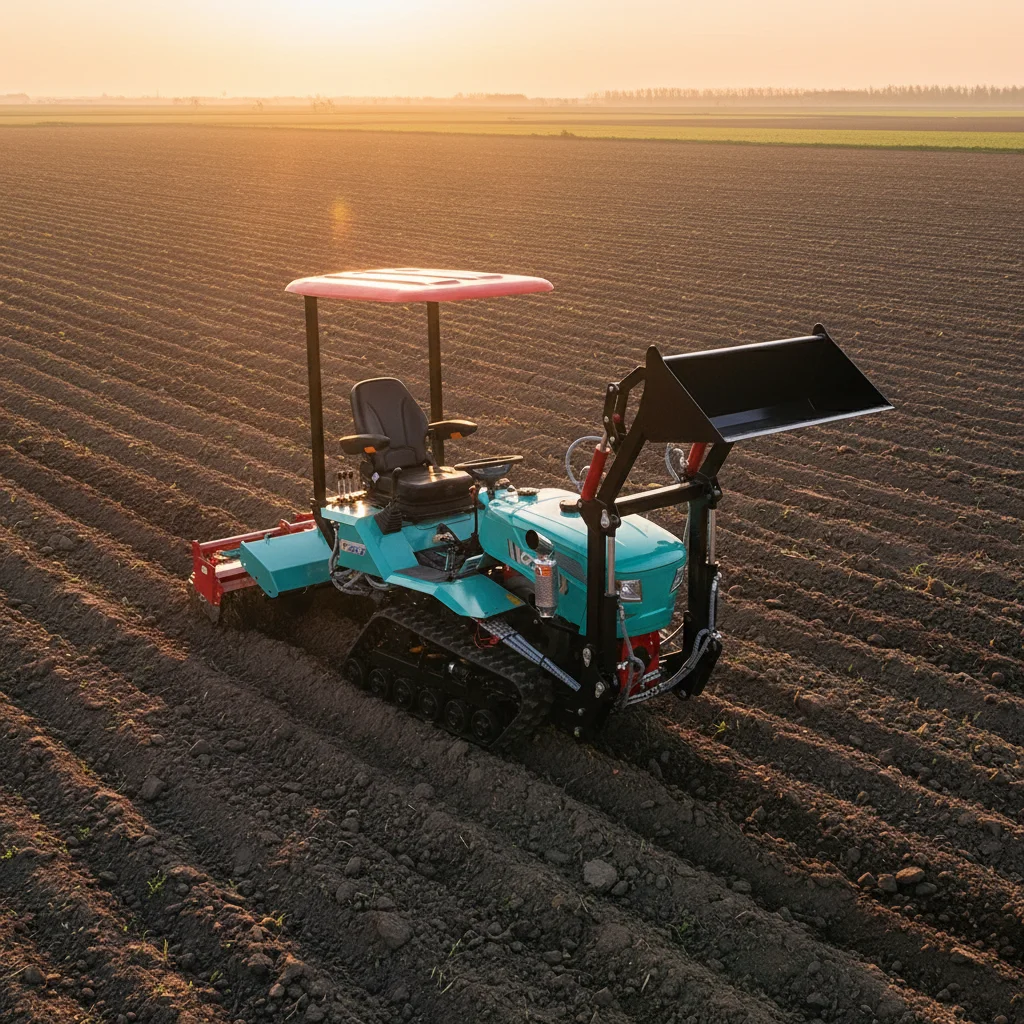 

Customize Mini Tractor Matching Rotary Tillage Equipment For Orchard And Garden