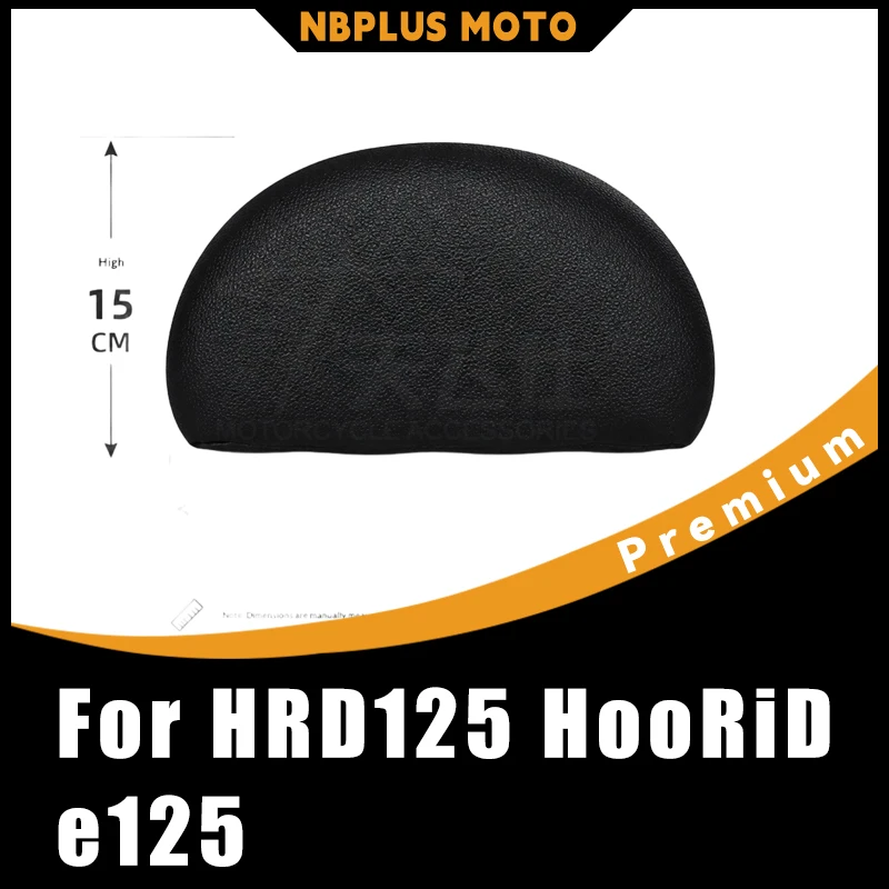 【Premium】For Honda HRD125 HooRiDe125 Sport Racing Backrest, Stylish Rear Spoiler with Soft Passenger Lumbar Support