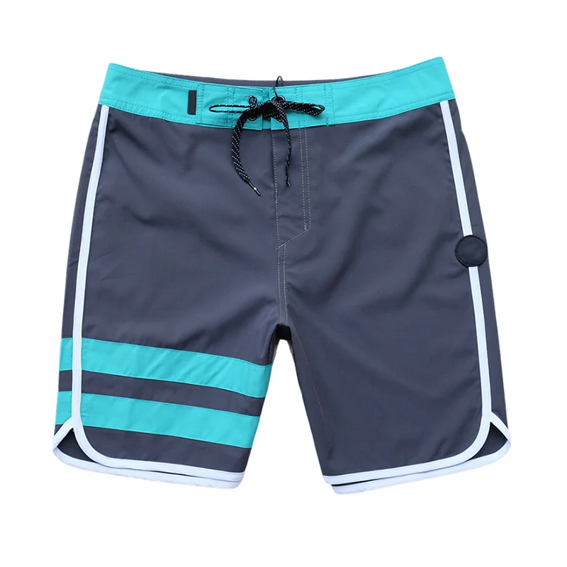 Men's Phantom Beach Sports Shorts Summer Surfing Board Shorts Waterproof Quick Drying Shorts Striped Multi Color High Quality 24