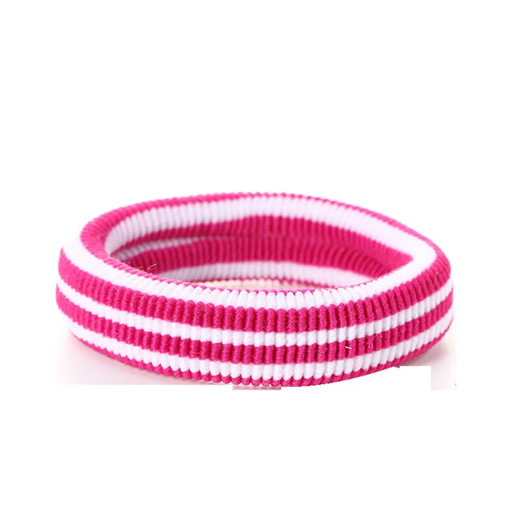 

48pcs Accessories Iridescent Seamless Hair Band Solid Color Hair Tie For Women Girl Durable Long-Lasting Hold Stylish Rope Ring