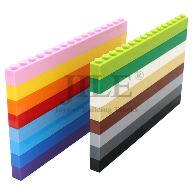 50 Uds. Moc 2465 ladrillos 1x16 puntos DIY figuras de bloques de construcción educativo tamaño creativo Compatible con marcas accesorios Juguetes