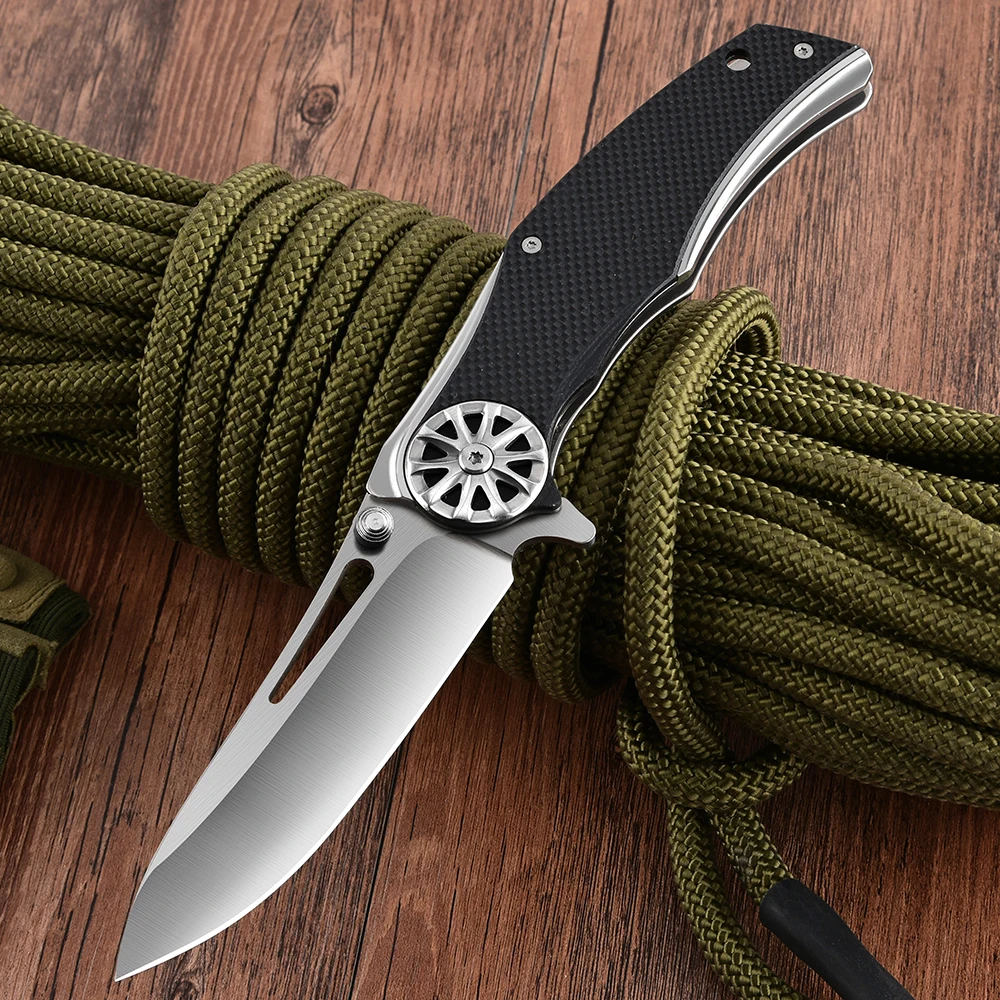 Folding Knife Edc Multi High Hardness Military Knives- Good for Hunting Camping Survival Outdoor Everyday Carry