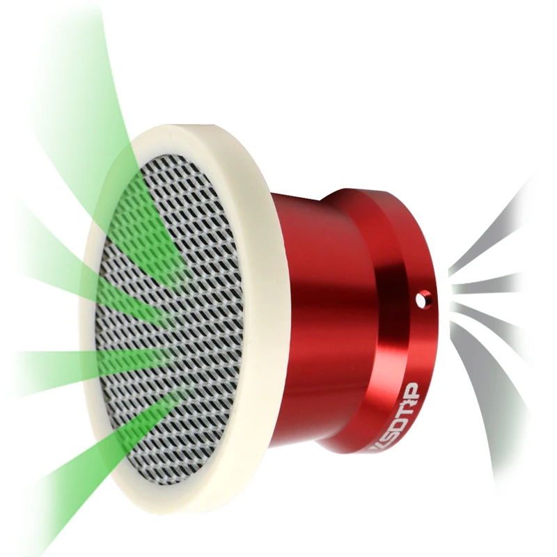 ZSDTRP 50/55mm Motorcycle Air Filter with Net Wind Horn Cup CNC Trumpet For Keihin PWK Mikuni 21-34mm PE28 30 TM VM Carbs