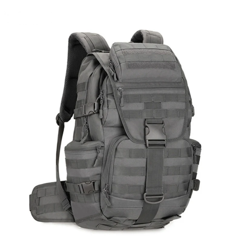 50L Men's Tactical Backpack Survival Hiking Backpack Multifunctional Outdoor Bag Travel Camping Sports Riding Travel Bag
