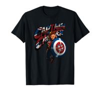  WHAT IF…? Captain Carter Union Jack T-Shirt