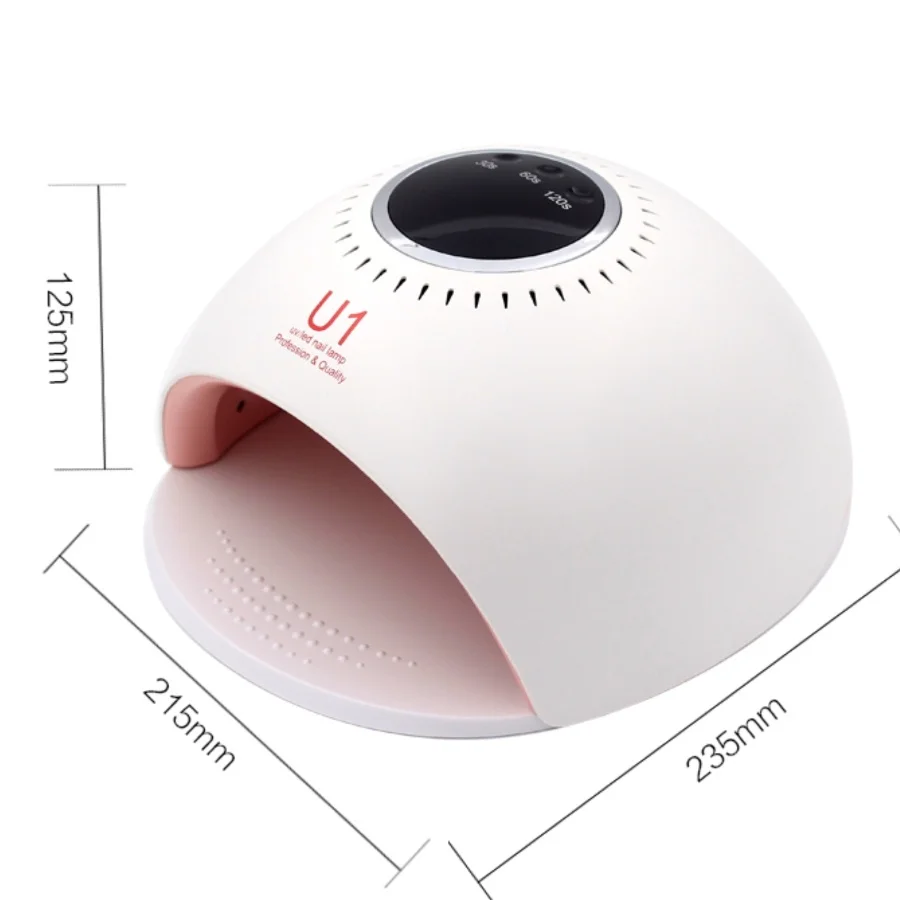 Lampa do fototerapii paznokci, szybkoschnąca suszarka LED, wysokiej mocy, nie czarny, specjalna lampa do utwardzania kleju do paznokci do salonu.