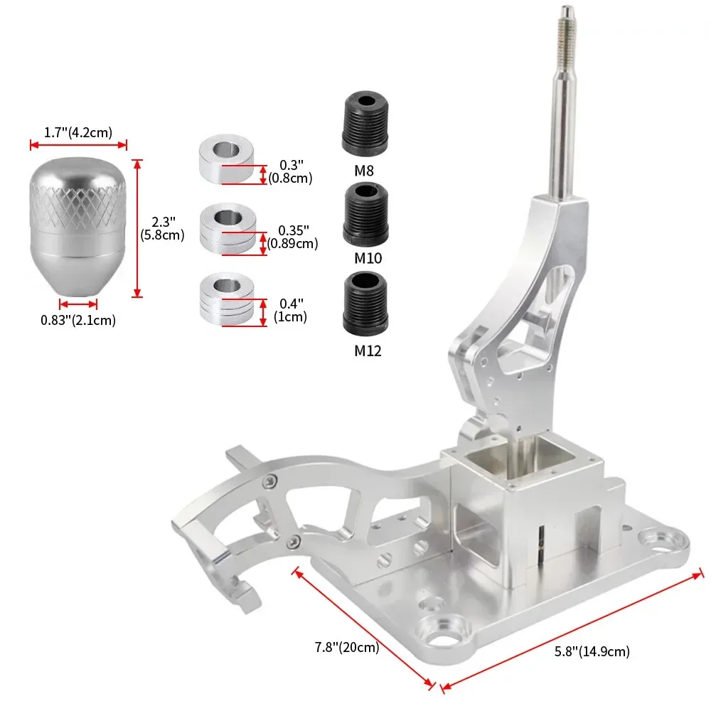 For  EG/EK/DC2/CRX with K20/K24 Swap - Complete Shifter Linkage Kit (Box, Cables, Bracket, Base Plate & Grommet)