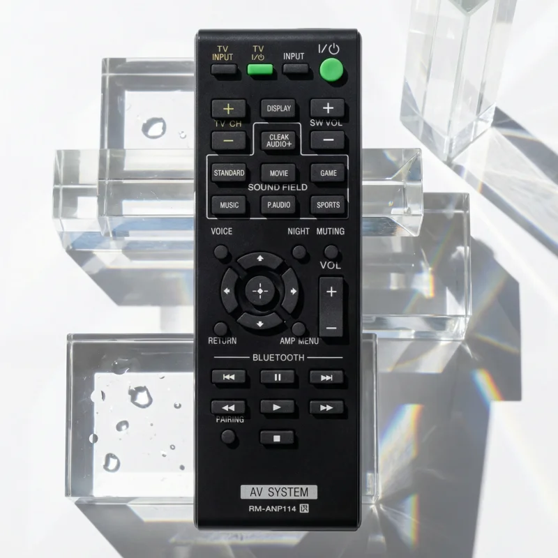 

Haoxi RM-ANP114 Universal Remote Control Battery Powered Replacement Single Piece for Sony HT-CT770 HT-CT370 AV System