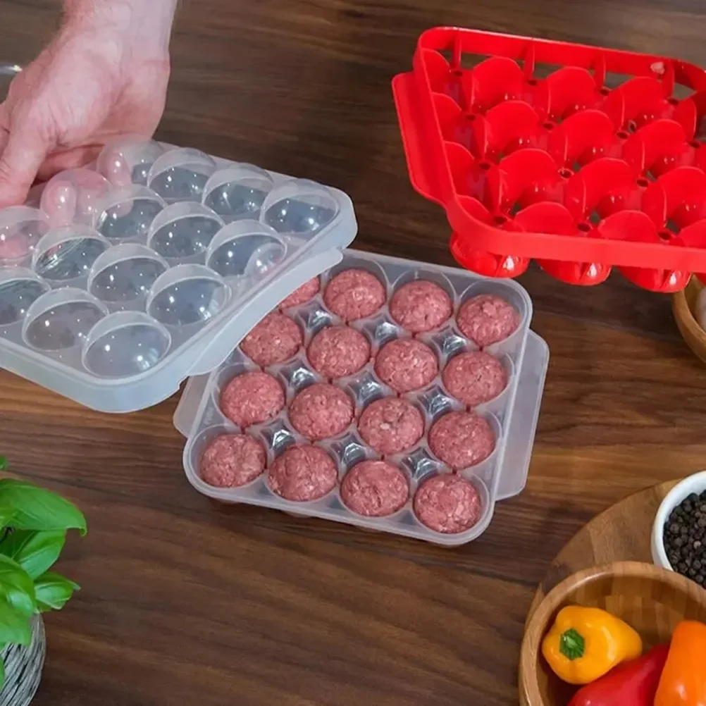 New Meatball Mould Gadget Fish Ball Make Gadget Rice Ball Mold Ice Grid Silicone Mold Kitchen Utensils Kitchen Accessories