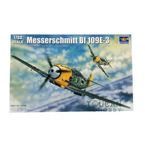 

Trumpeter 02288 1/32 Messerschmitt BF-109E 3 Fighter Aircraft Model Kit Airplane TH05643-SMT2