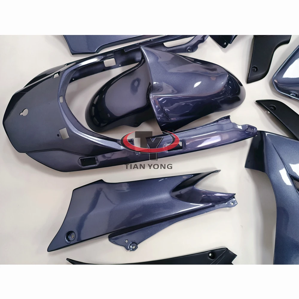 Full Kit Motorcycle Fairing For FJR1300 FJR 1300 2002-2003-2004-2005-2006 Bodywork Plastic Parts All Dark Cement Gray Cowling