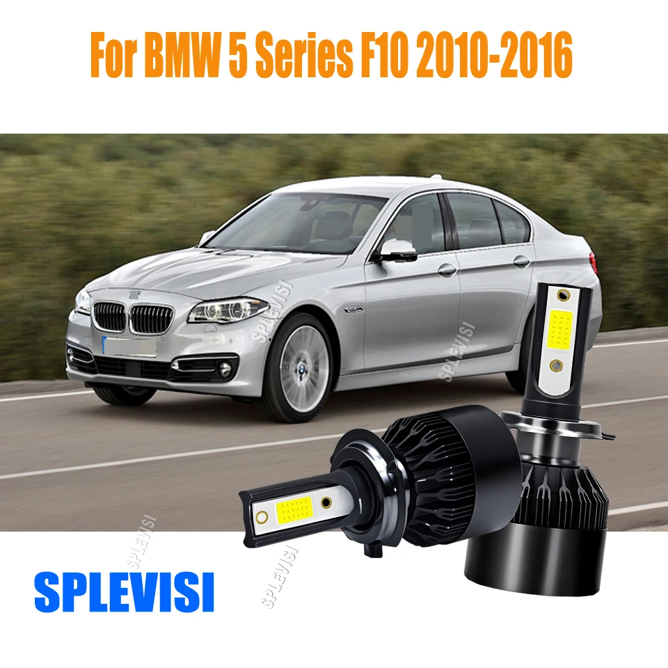 

Светодиодные фары H7 белого света — оптимальное управление тепловой энергией для BMW 5 серии F10 2010 2011 2012 2013 2014 2015 2016