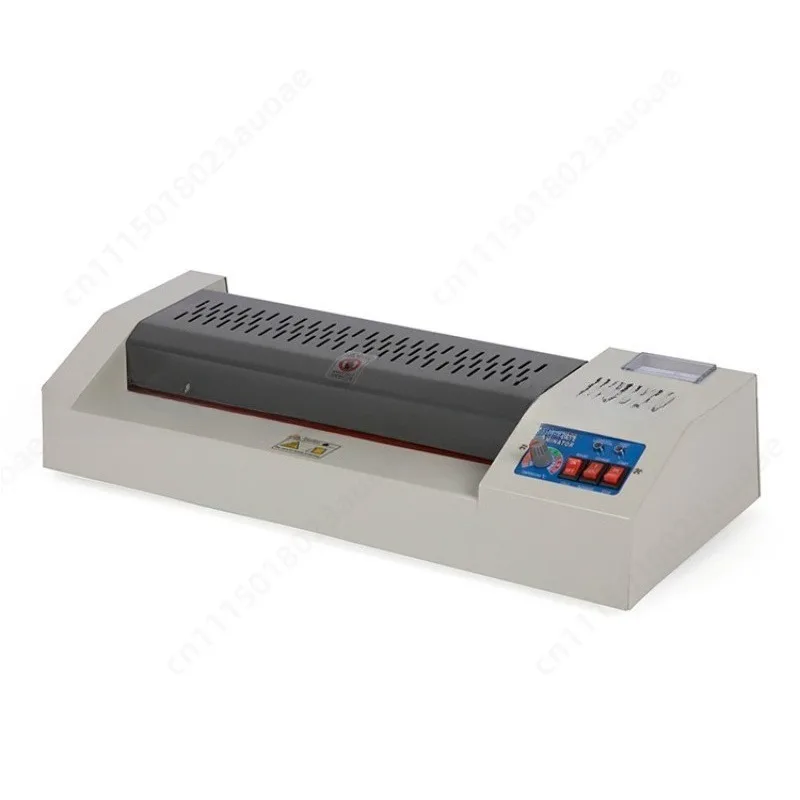 Small Laminator Machine for Office & Home Use, Hot Laminating Machine with Temperature Gauge, No Hand Wheel