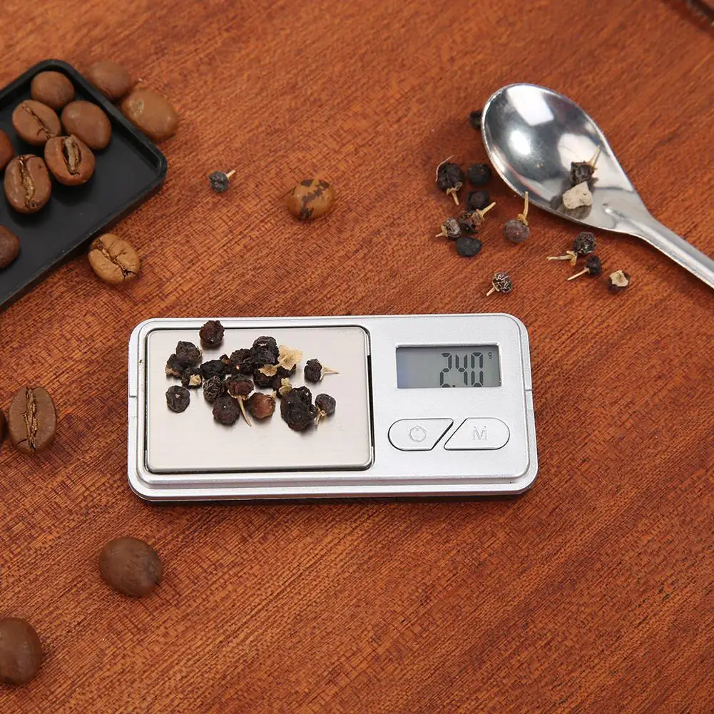 200/0.01g Mini Digital Pocket Scales LCD Display for Diamond Weighting Gram Weight Scales Jewelry Scale