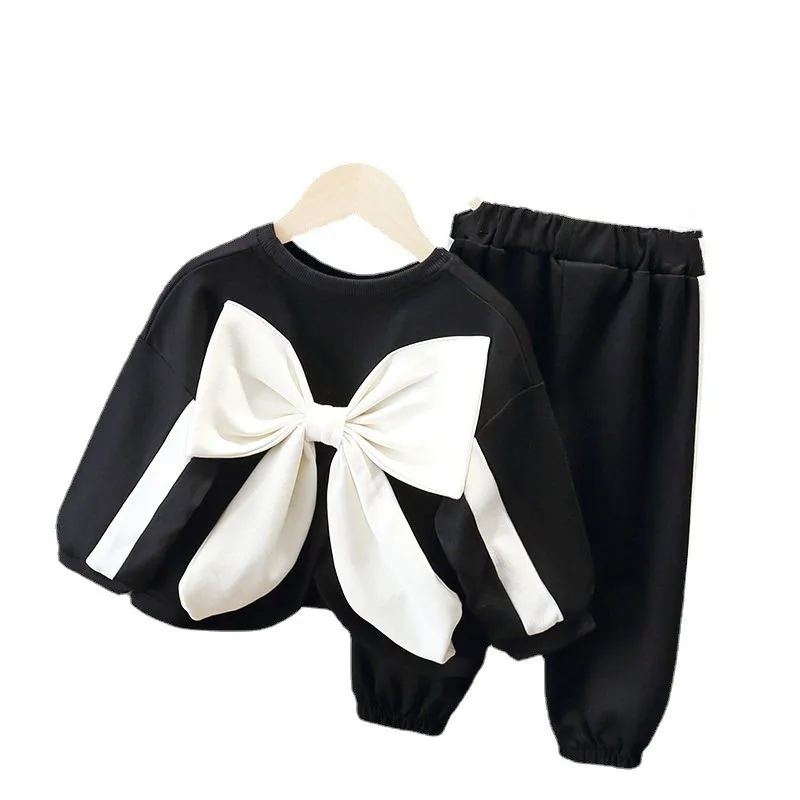 Girls Sweatshirts +Pants Kids Sets Children\'s Set 2PCS/Set 2023 New Arrive Spring Autumn Jogging Suit High Quality Child Clothin
