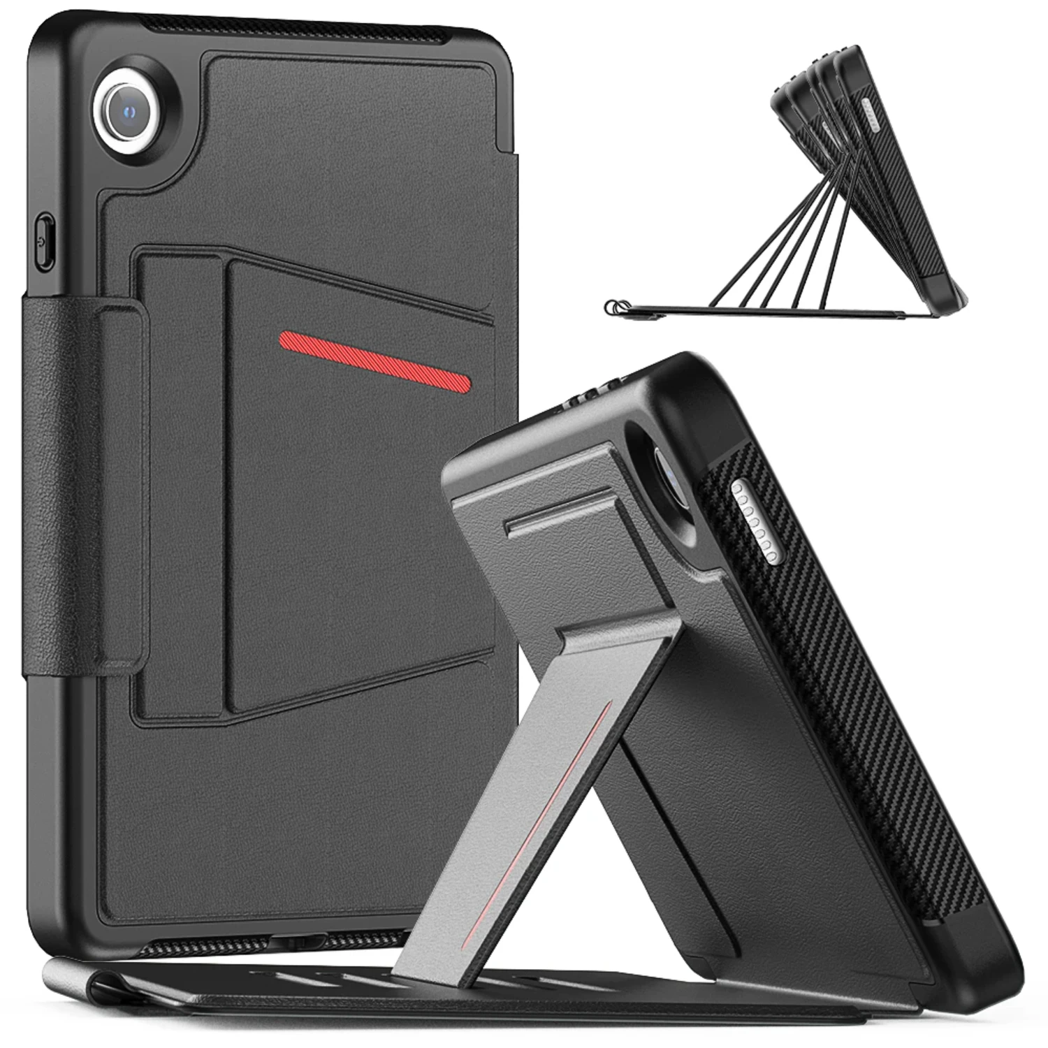 For   Tab A9 Plus 11 inch SM-X210 SM-X110 A8 10.5 SM-X200 A7 Lite SM-T220 Case Smart Stand Shockproof Tablet Funda