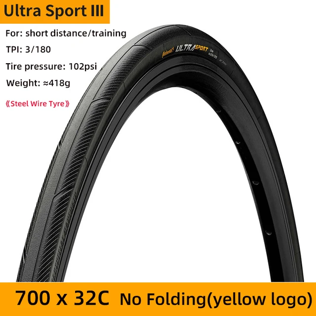 Continental Rennradreifen ULTRA Sport III & GRAND Sport Race 700× 25C /28C/32C Rennrad Nicht-Faltbarer / Faltbarer Gravel-Reifen – Detail 20