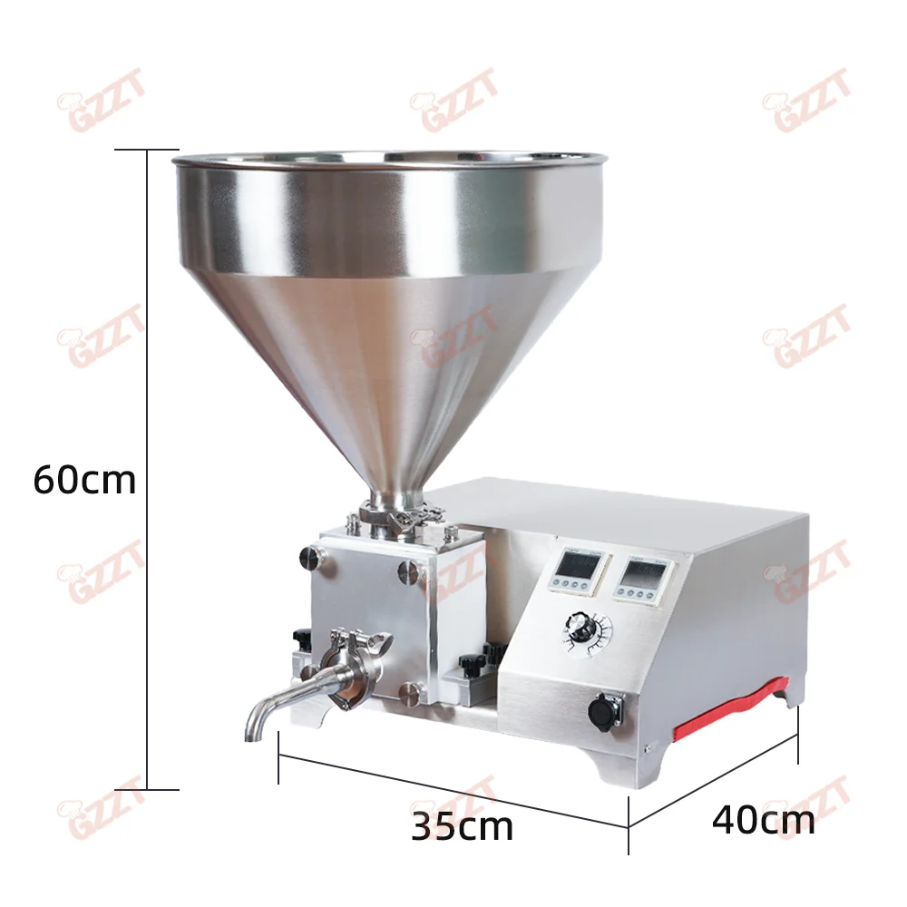 GZZT WH20 20L Electric Food Filling Machine Automatic Jam Sauce & Cream Dispenser Jam Filling Machine Food Processor