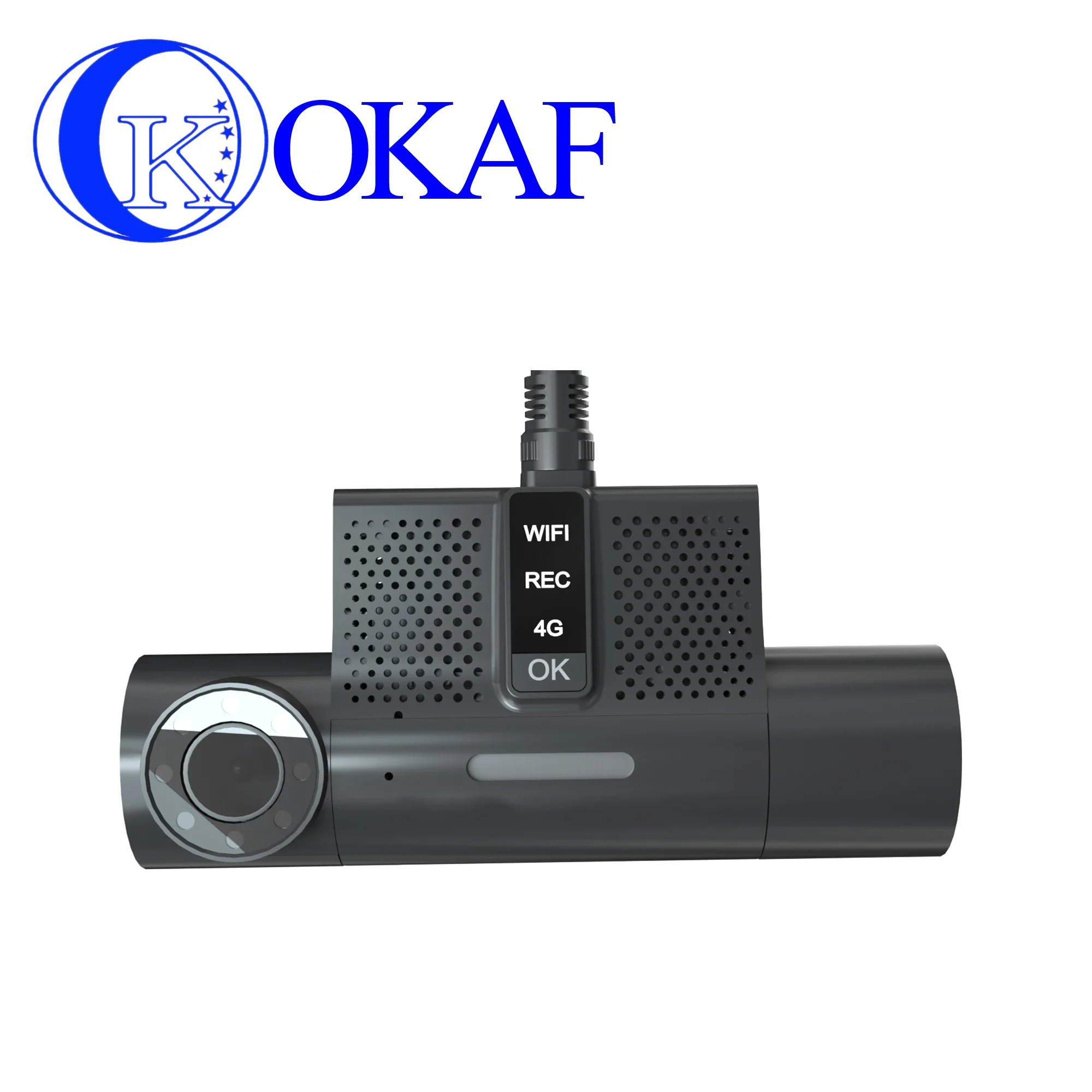 1080p Mobile Car GPS 4G Wifi Mini Dual Lens HD Professional Driving Recorder Dashcam viewer