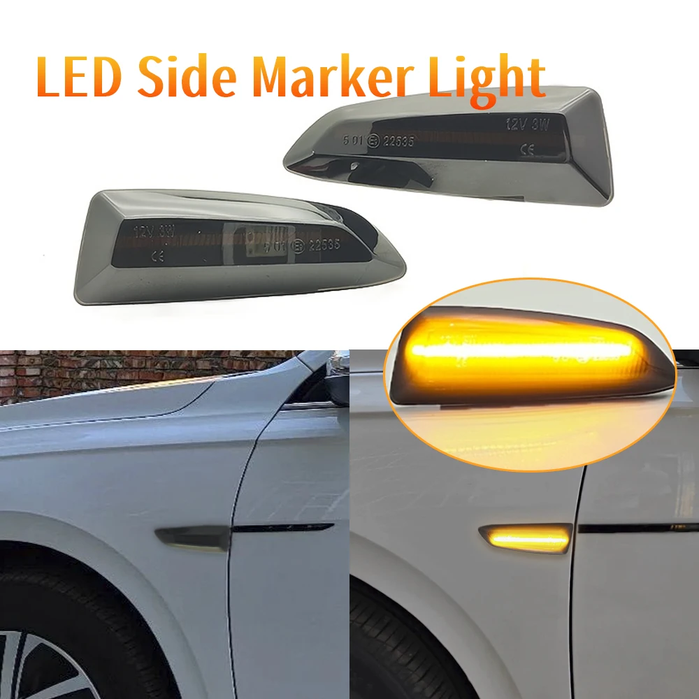 

Для Opel Astra J Astra K Zafira C Insignia B Grandland X, динамический боковой маркер, сигнал поворота